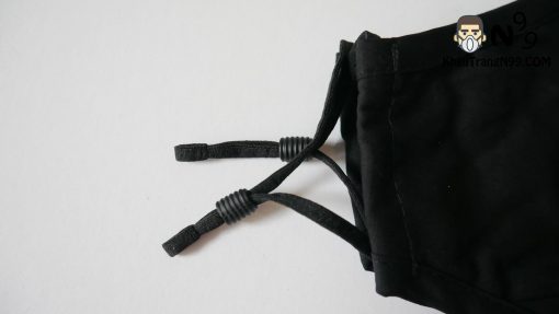 Khẩu trang chống bụi Air Pollution Mask - Black dây đeo
