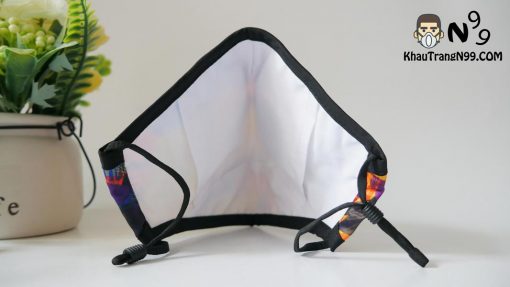 khẩu trang chống bụi air pollution mask Summer - Khẩu trang N99 back