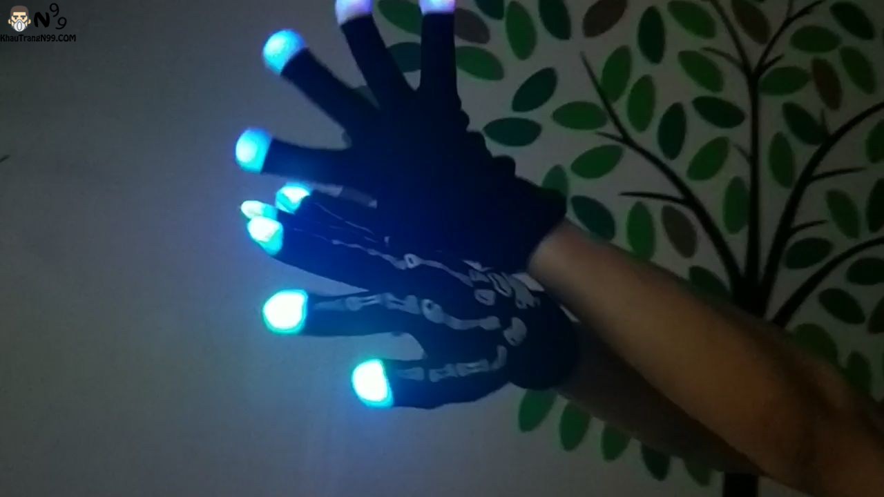 găng tay phát sáng