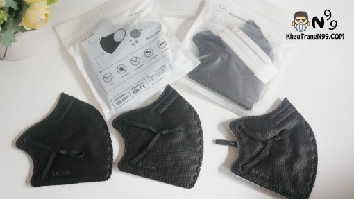 khẩu trang mona mask n95 công nghệ nano màu đen (2)