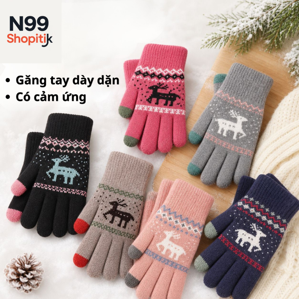 Găng tay len cảm ứng cho nữ: đặc điểm, kích thước và cách chọn