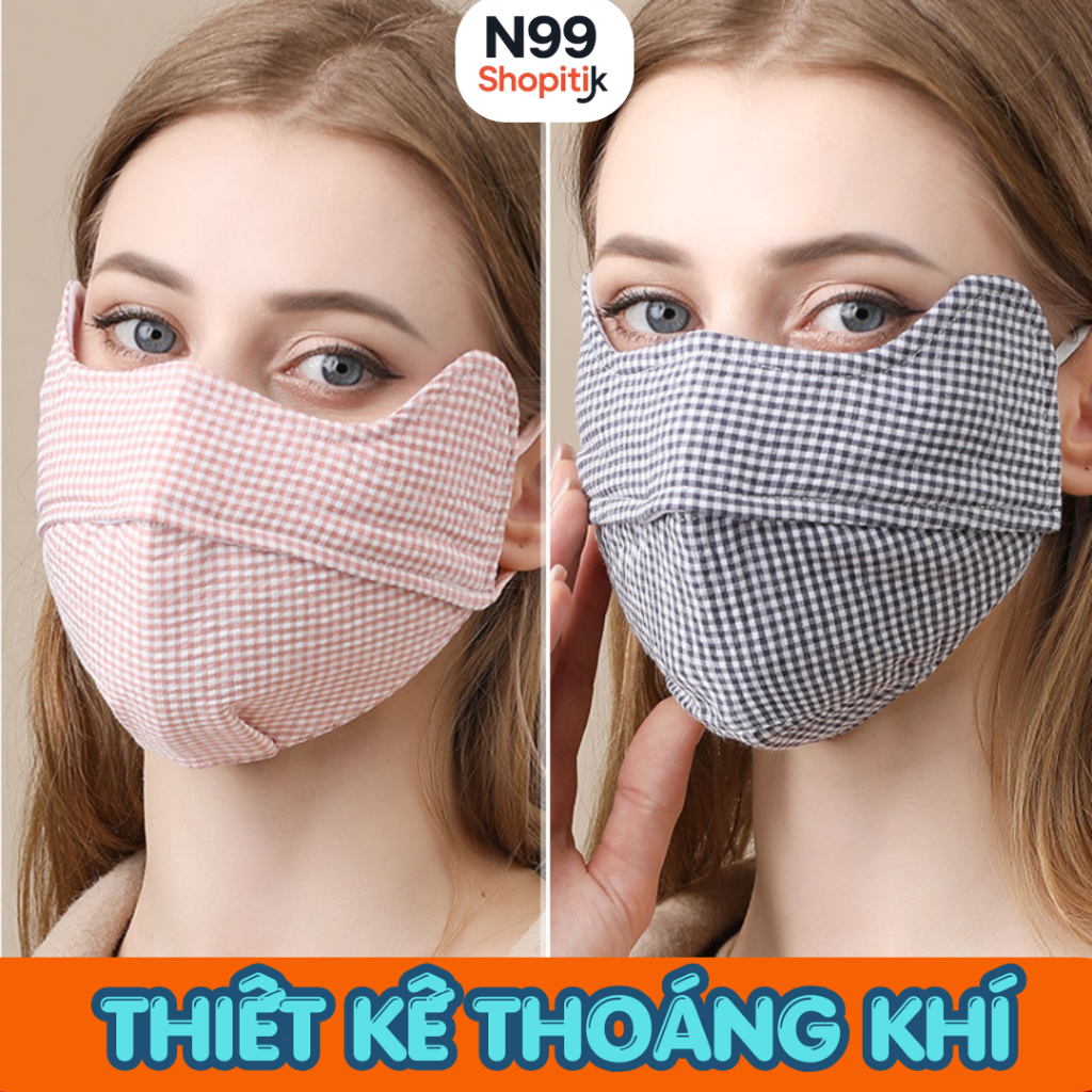 Khẩu Trang 3 Lớp Tái Sử Dụng Thoáng Khí Cho Nam Và Nữ