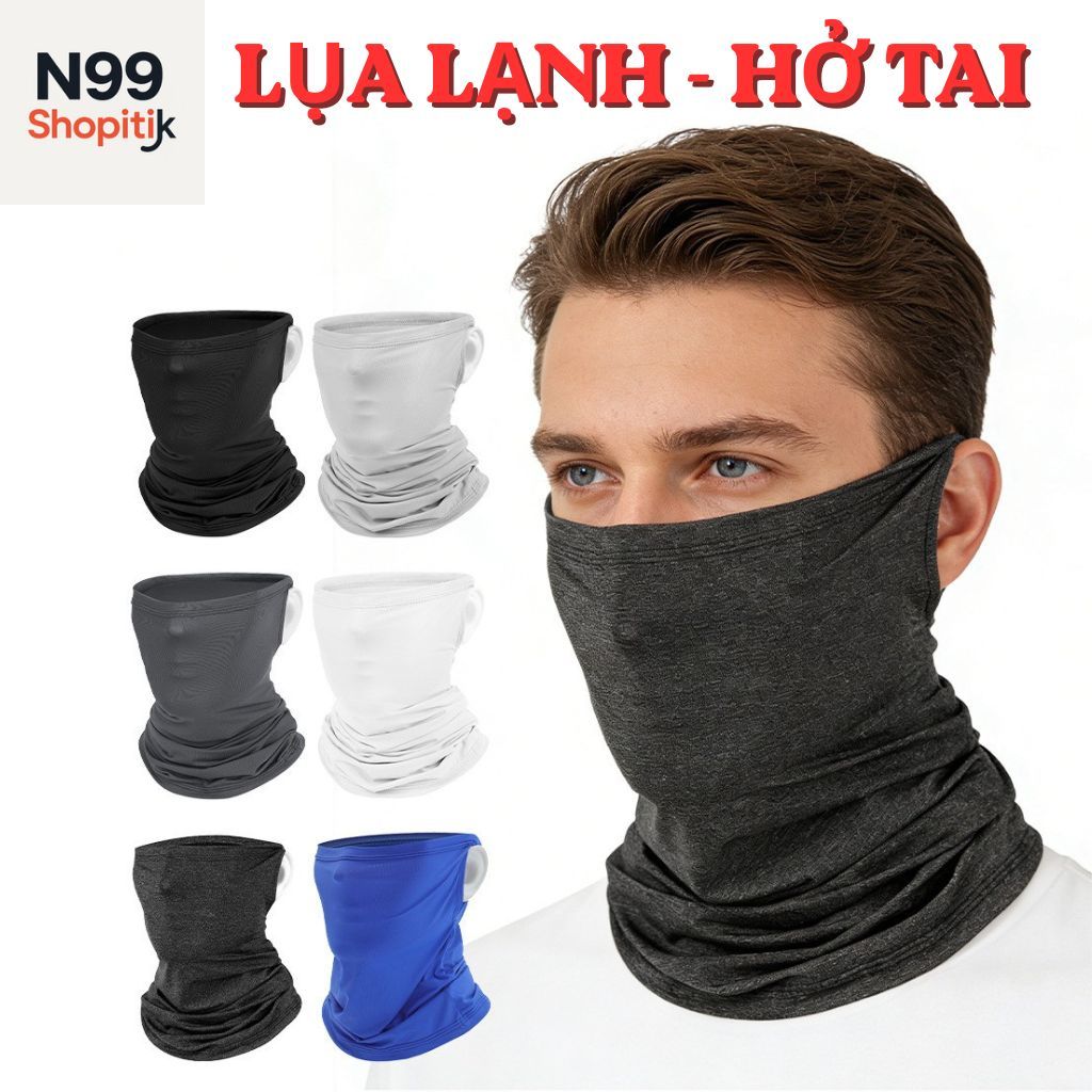 Khăn trùm đầu che mặt hở tai: Gợi ý sử dụng khi đi phượt và du lịch
