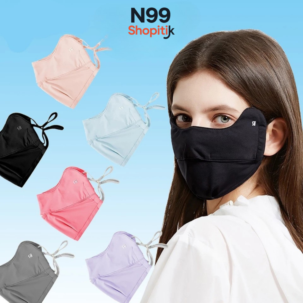 Khẩu trang chống nắng tia UV thoáng khí cho nhu cầu đi lại ngoài trời