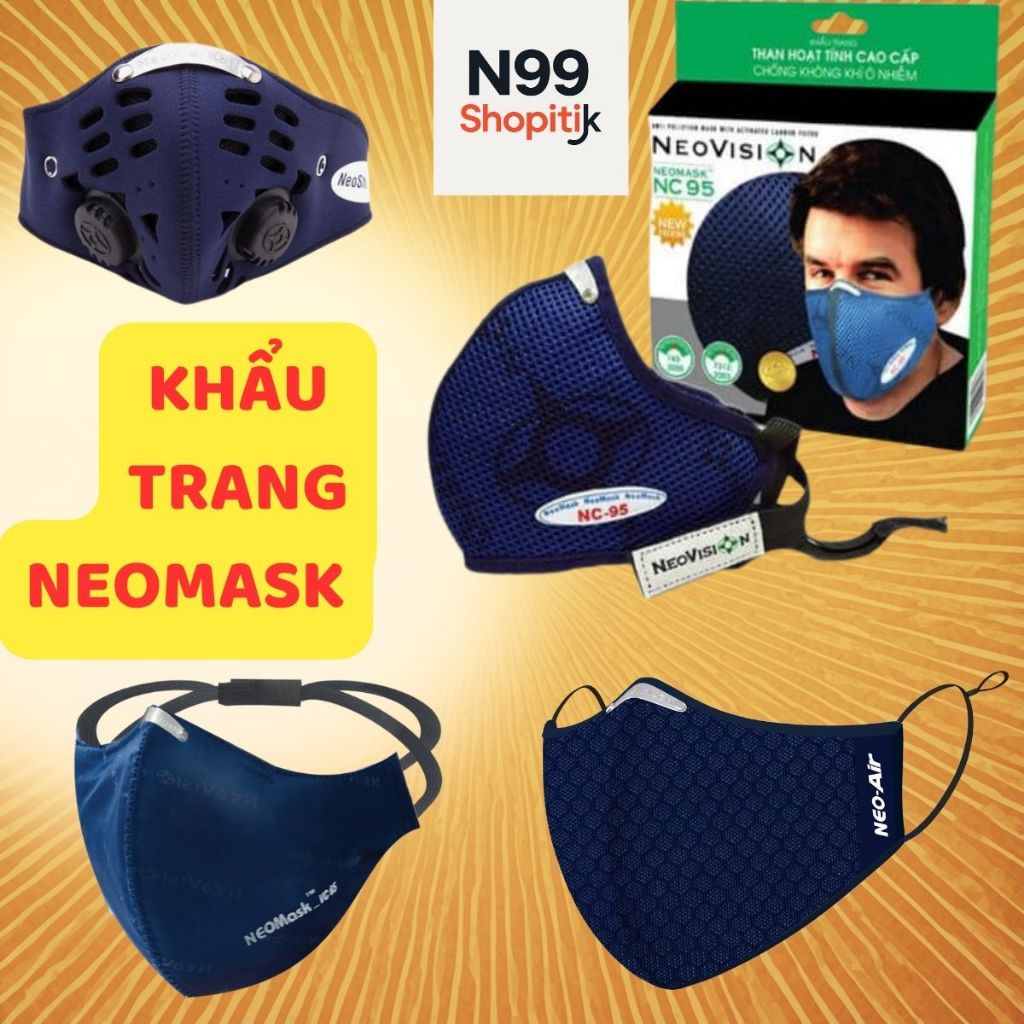 Khẩu trang Neomask, NeoShield: chọn mẫu phù hợp khi đi đường